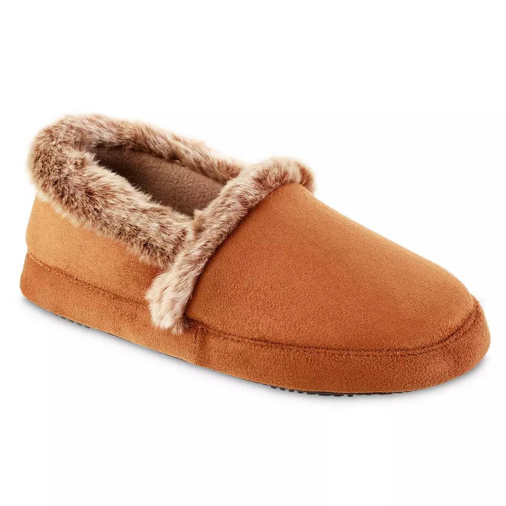 Women's Isotoner Closed Back Slippers, Size: Small, Red Product Image