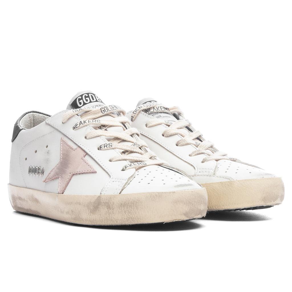 Women's Super-Star - White/Light Pink/Dark Green Female Product Image