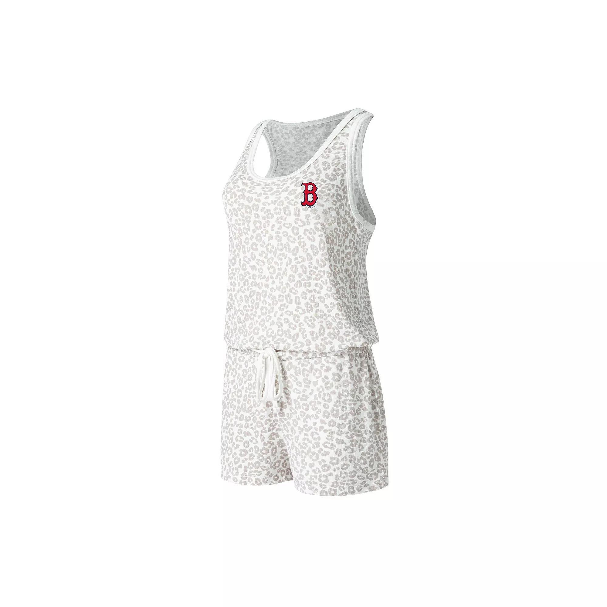Women's Concepts Sport Cream Chicago White Sox Montana Hacci Knit Romper, Size: Small, Beige Product Image