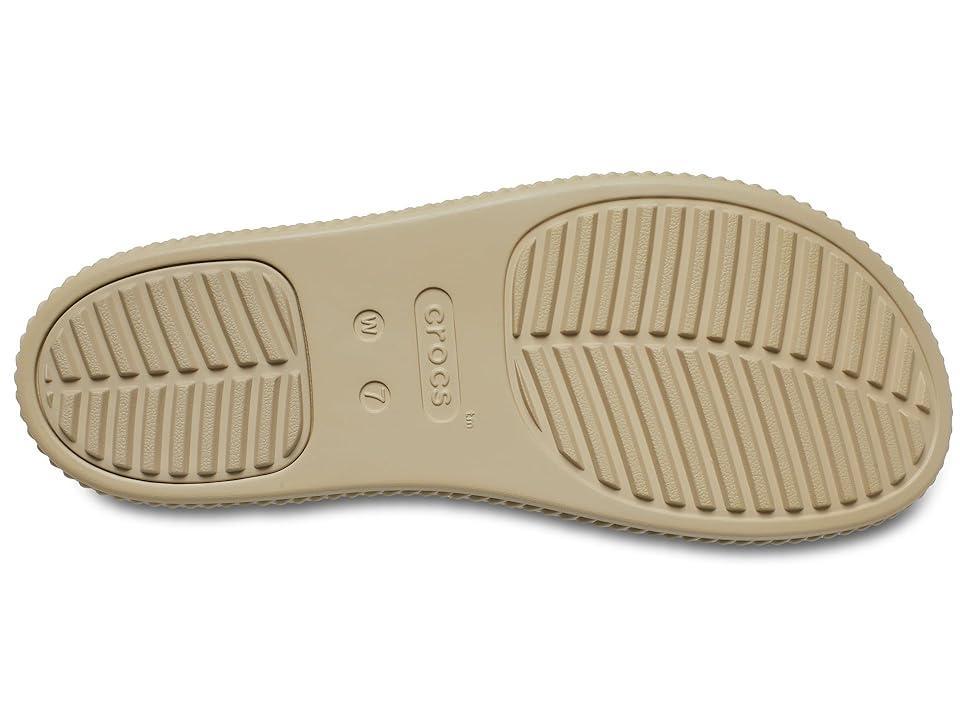 Crocs Brooklyn Ankle Strap Wedge Platform Sandals (Chai) Women's Sandals Product Image