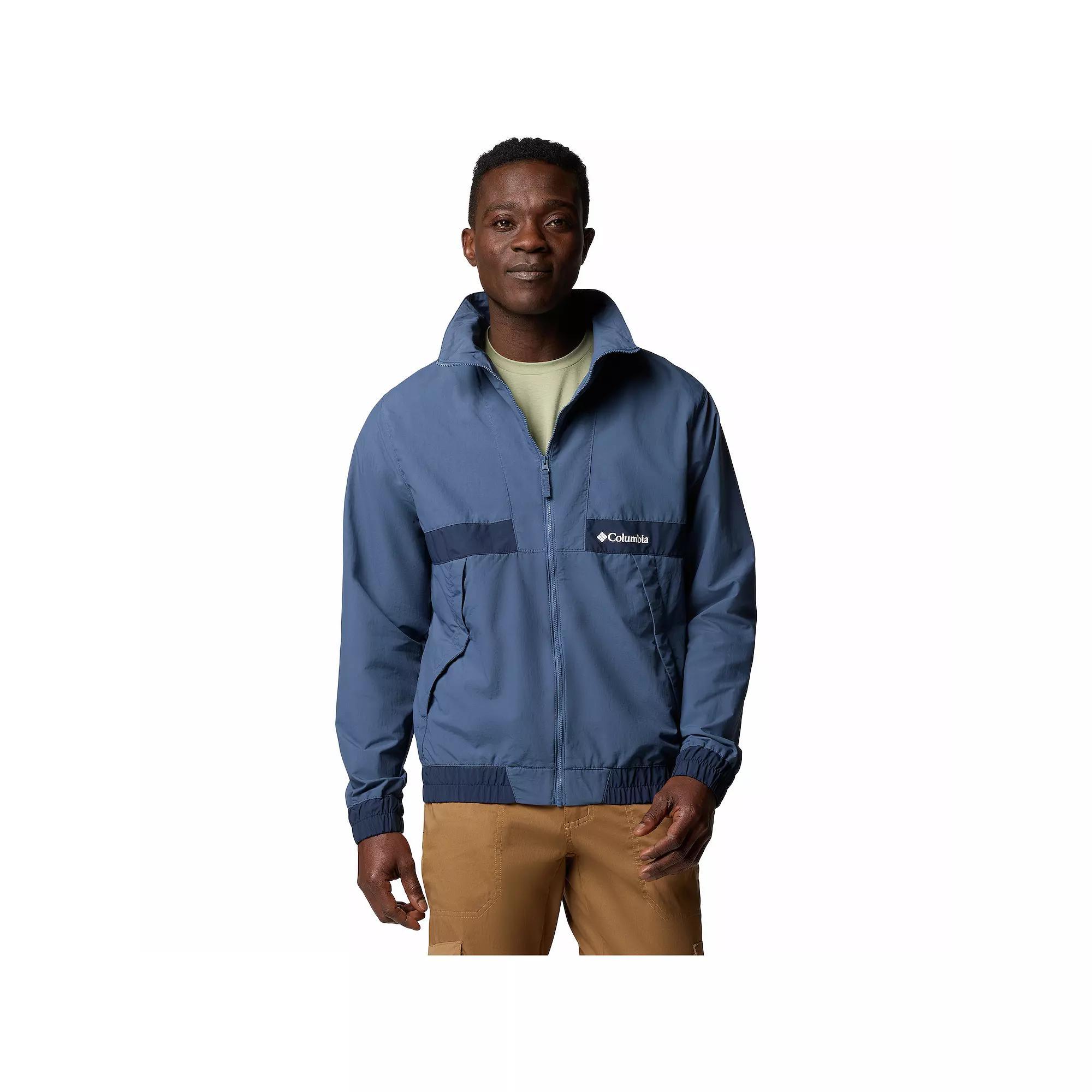 Men's Columbia Spire Valley Omni-SHIELD™ Windbreaker, Size: Large, Safari Product Image