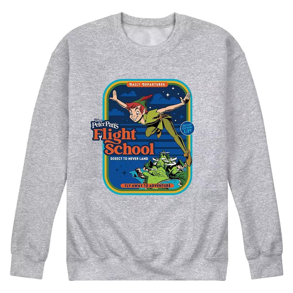 Disneys Peter Pan Mens Flight School Fleece Sweatshirt Product Image