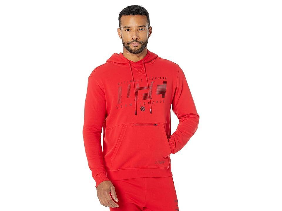 UFC Ultimate Fighting Long Sleeve Pullover Hoodie Men's Clothing Product Image