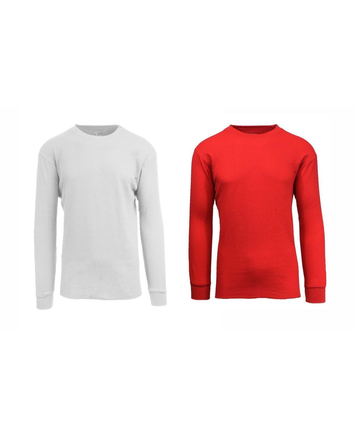 Galaxy By Harvic Mens Waffle Knit Thermal Shirt, Pack of 2 Product Image