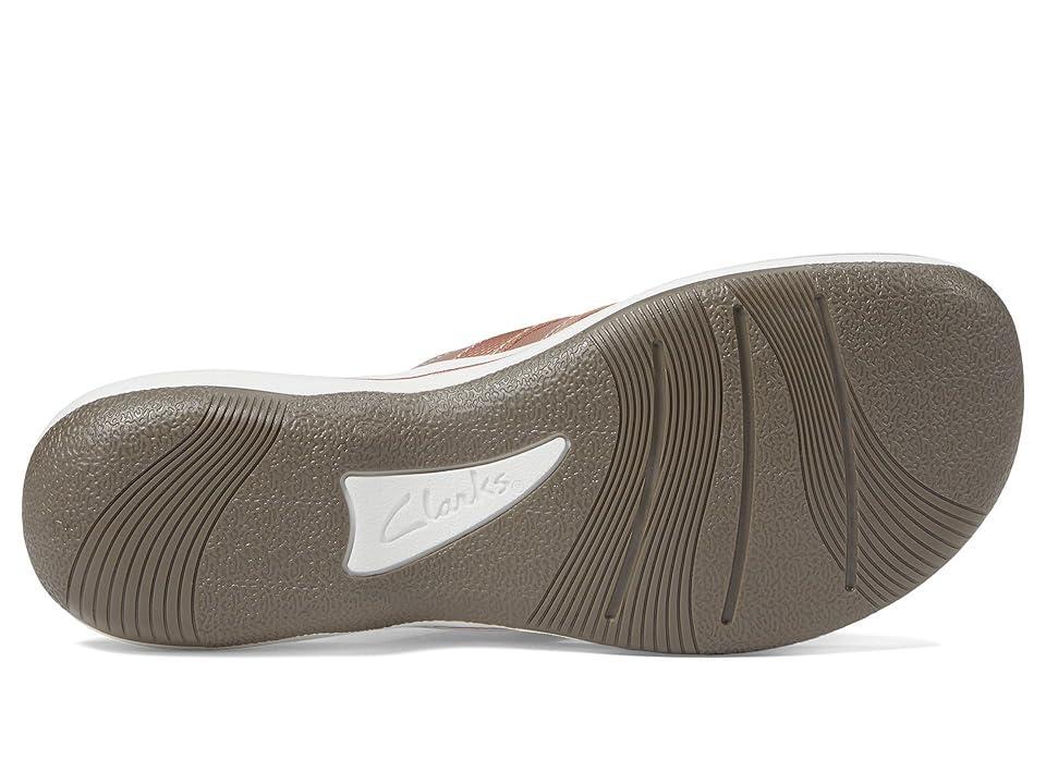 Clarks® Breeze Sea Cloudstepper Women's Flip Flop Sandals, Size: 10, Rose Gold Product Image