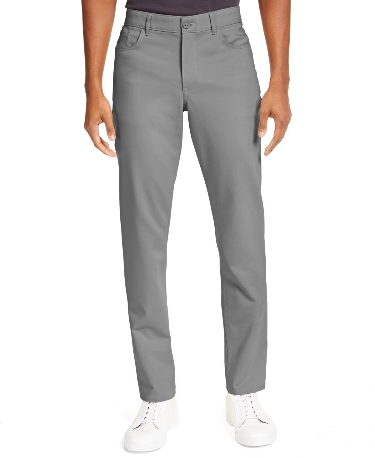 Calvin Klein Men's Slim Move 5-Pocket Pant - Grey - 31W x 32L Product Image