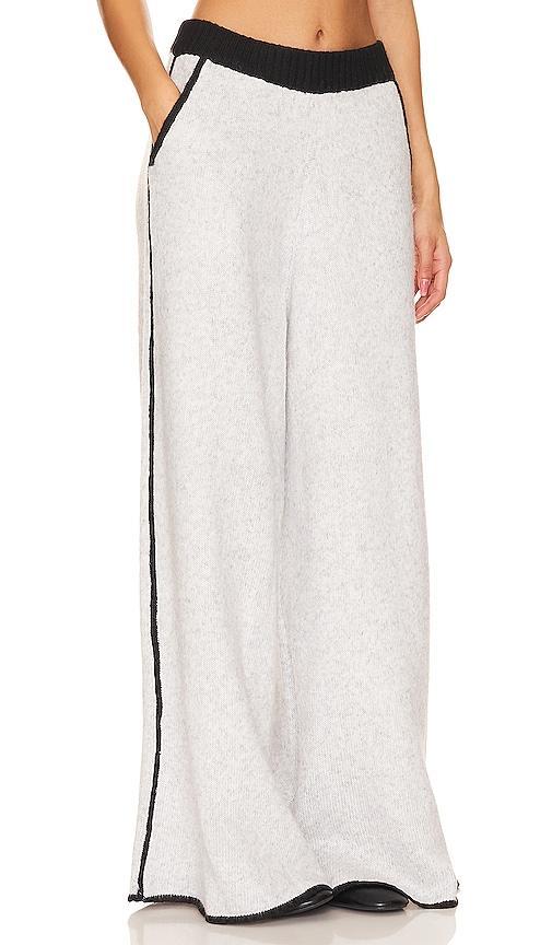 Piped Wide Leg Pull On Knit Pant WeWoreWhat Product Image