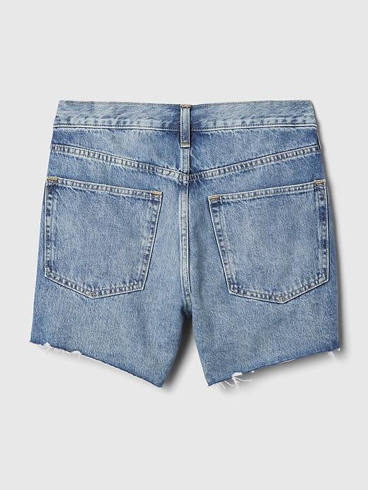 4" Low Rise Stride Denim Shorts Product Image