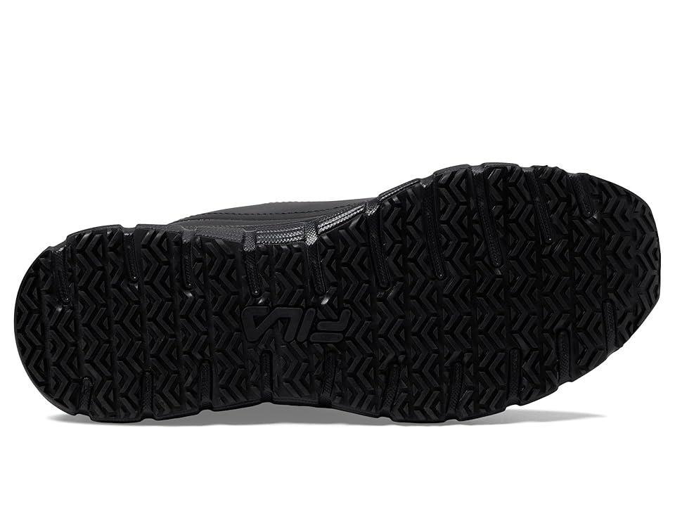 Fila Memory Radiance Slip Resistant Black/Black) Women's Shoes Product Image