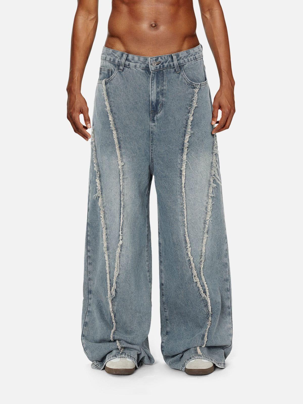 Aelfric Eden Fringe Baggy Jeans Product Image