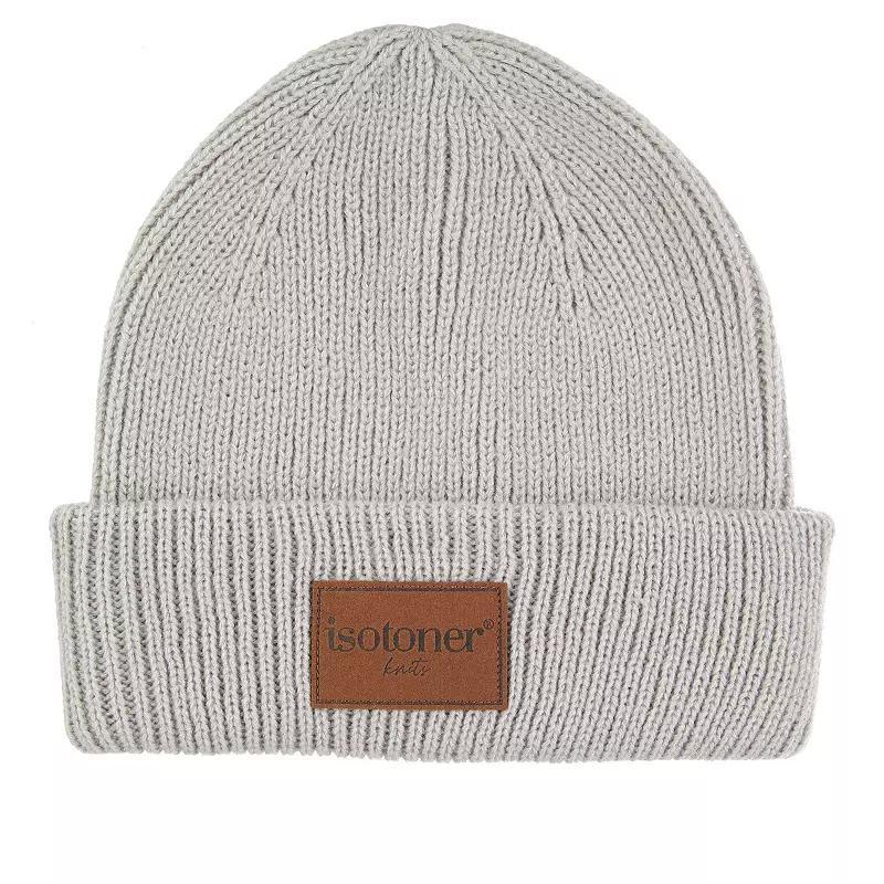 Women's isotoner Knit Beanie Hat, Ivory Product Image
