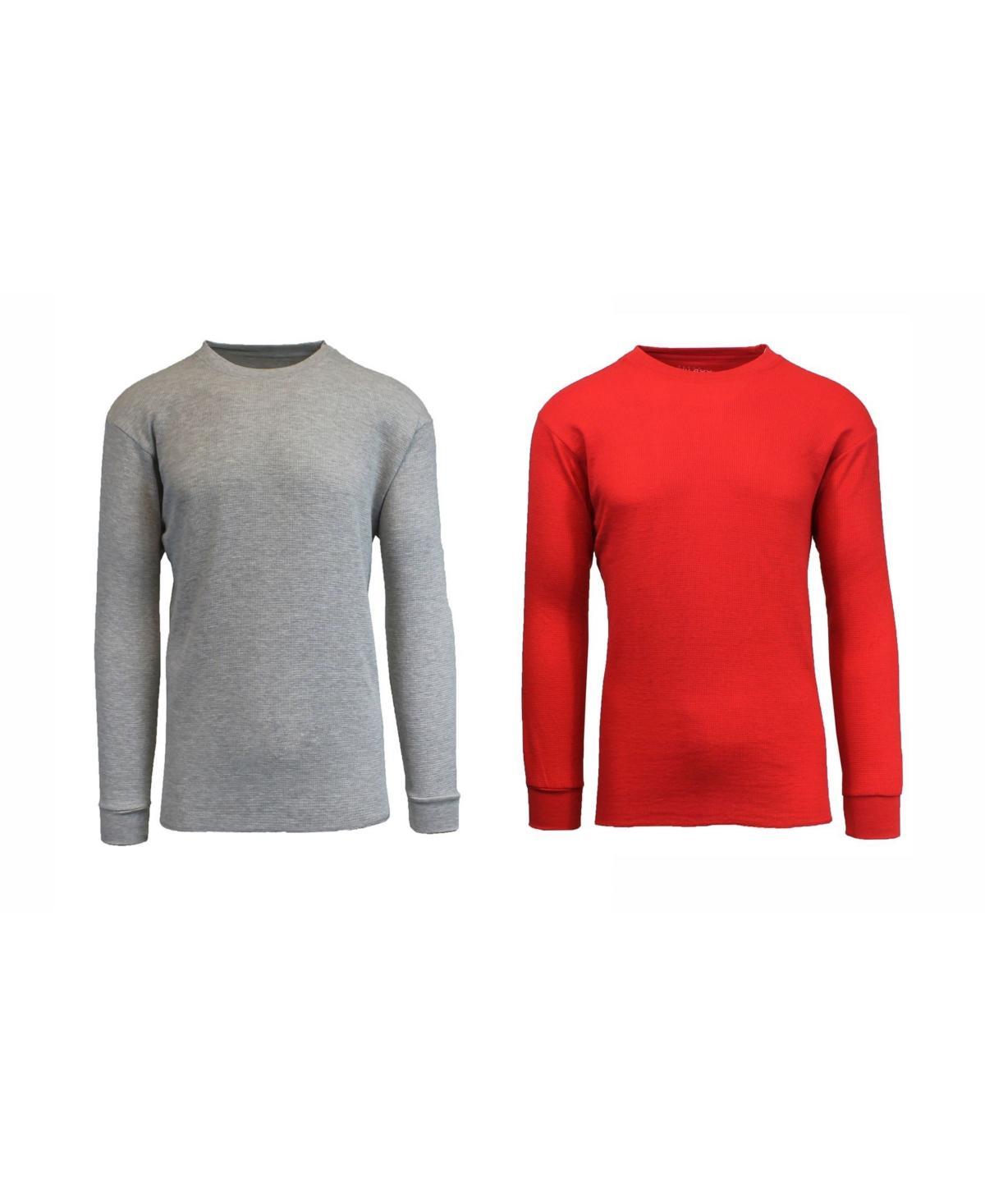 Galaxy By Harvic Mens Waffle Knit Thermal Shirt, Pack of 2 Product Image