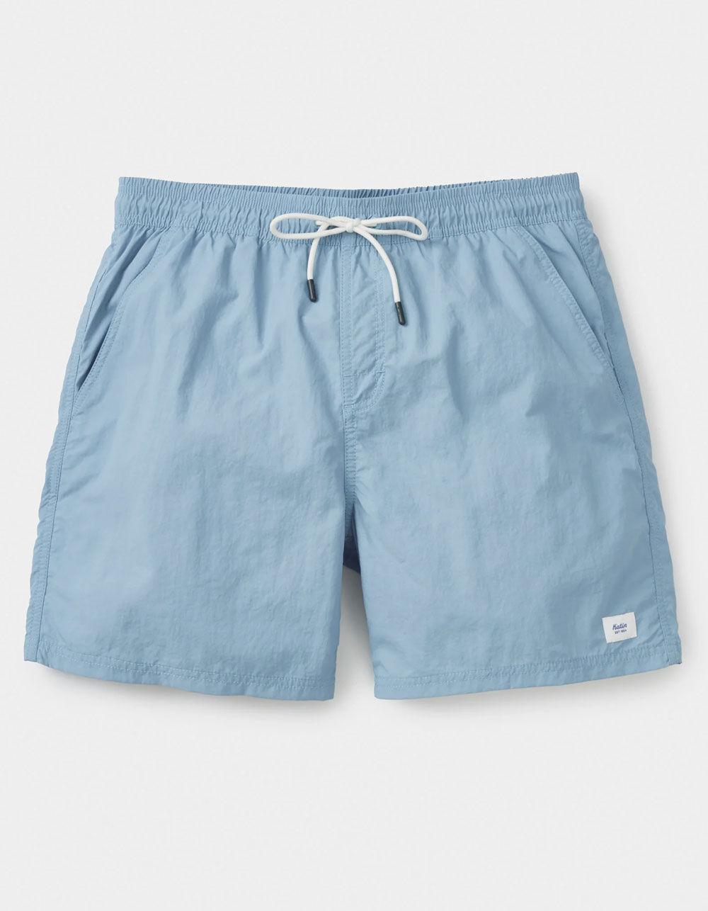 KATIN Poolside Mens Volley Shorts - PORT Product Image