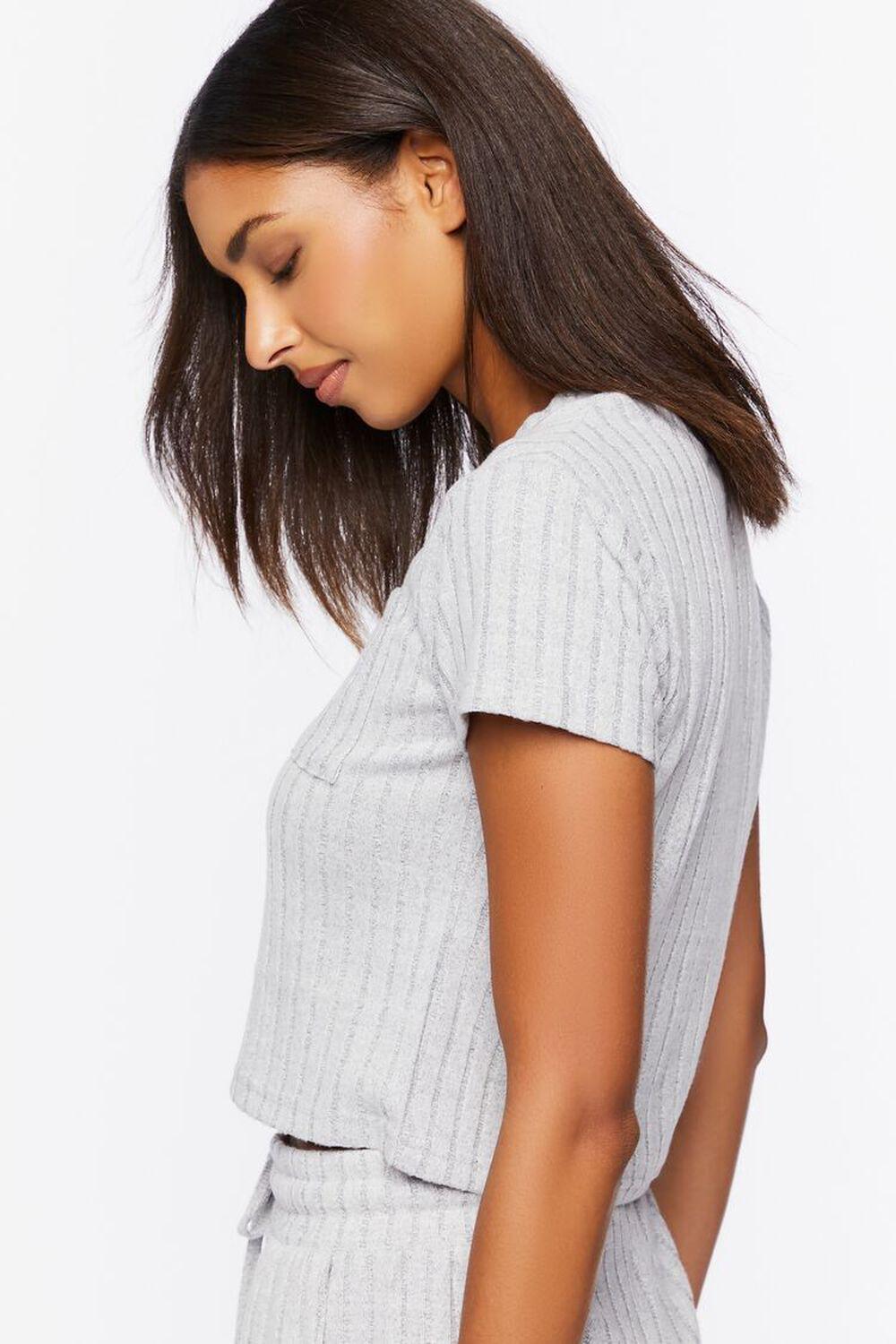 Ribbed Pocket Lounge Tee | Forever 21 Product Image