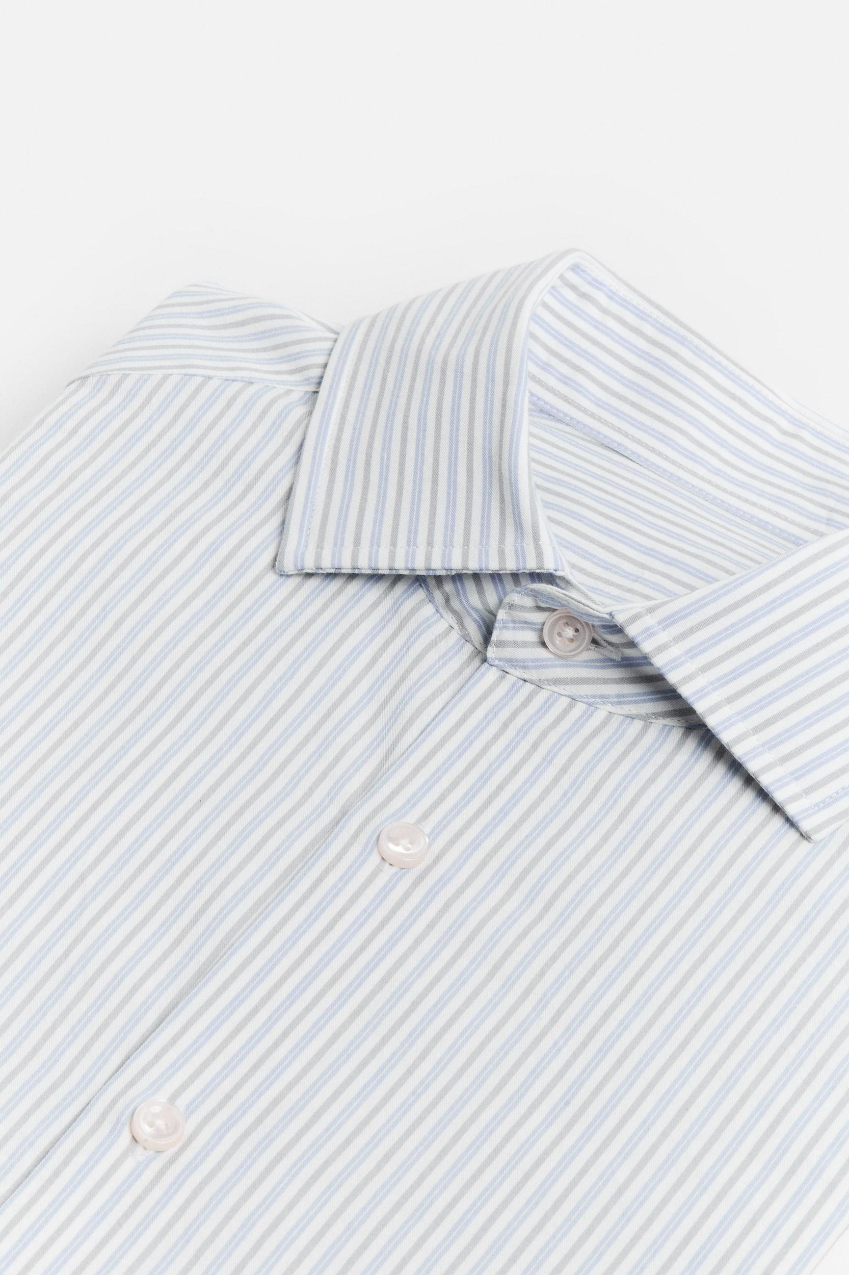 STRIPED TWILL SHIRT Product Image