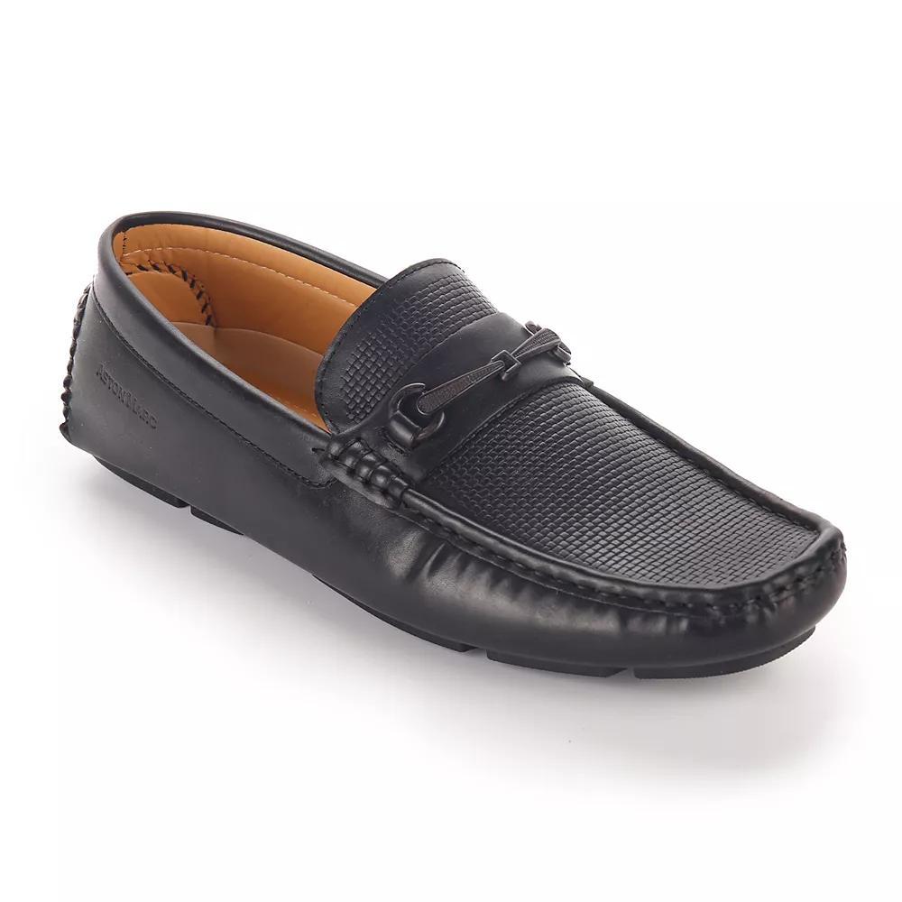 Aston Marc Drive Men's Loafers, Size: 10.5, Black Product Image