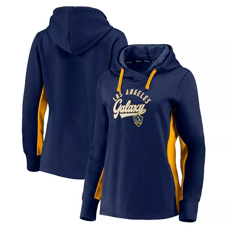 Womens Fanatics Branded LA Galaxy Pullover Hoodie Blue Product Image