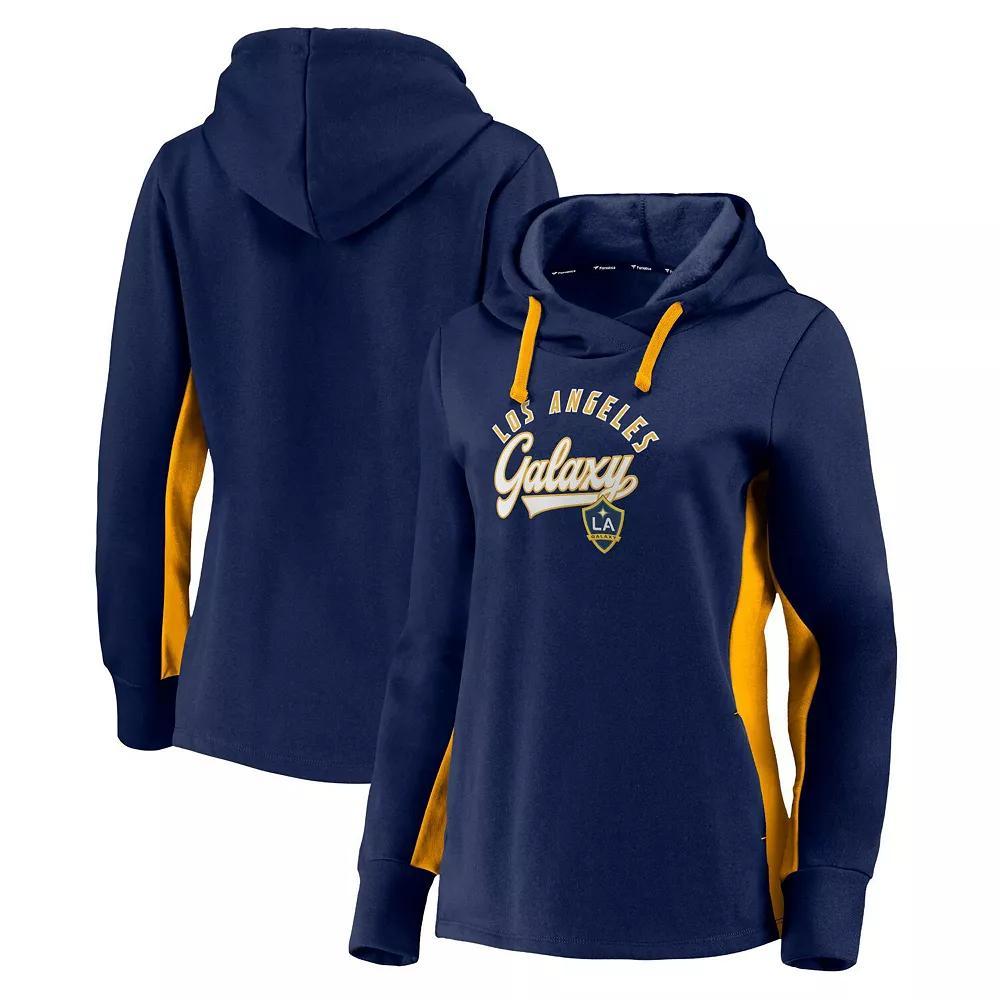 Womens Fanatics Branded LA Galaxy Pullover Hoodie Blue Product Image