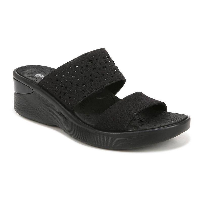 LifeStride Sienna Bright Women's Wedge Sandals, Size: 7.5 Wide, Elemental Blue Product Image