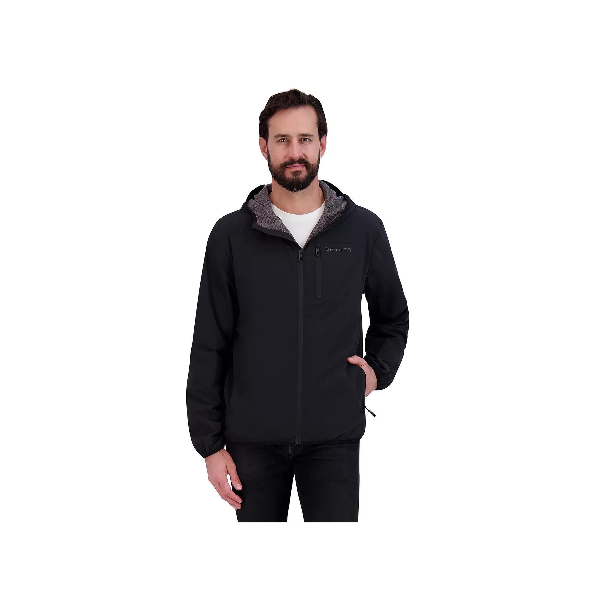 Men's Spyder Lite Jacket, Size: XL, Black Product Image