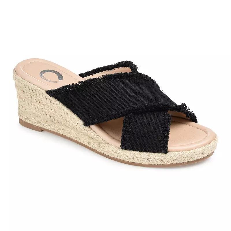 Journee Shanni Womens Wedge Sandals Product Image
