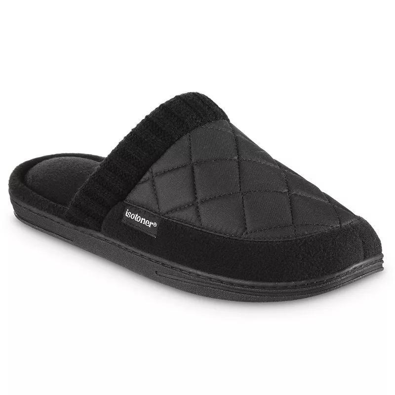 isotoner Levon Men's Quilted Clog Slippers, Size: XL, Blue Product Image