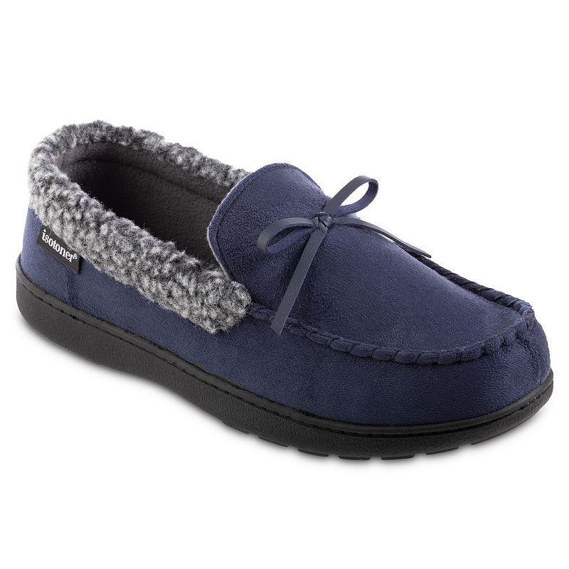Isotoner Signature Mens Moccasin Slippers Product Image