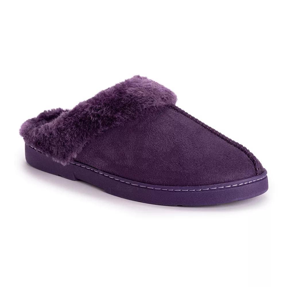 MUK LUKS Polysuede Womens Slippers Product Image