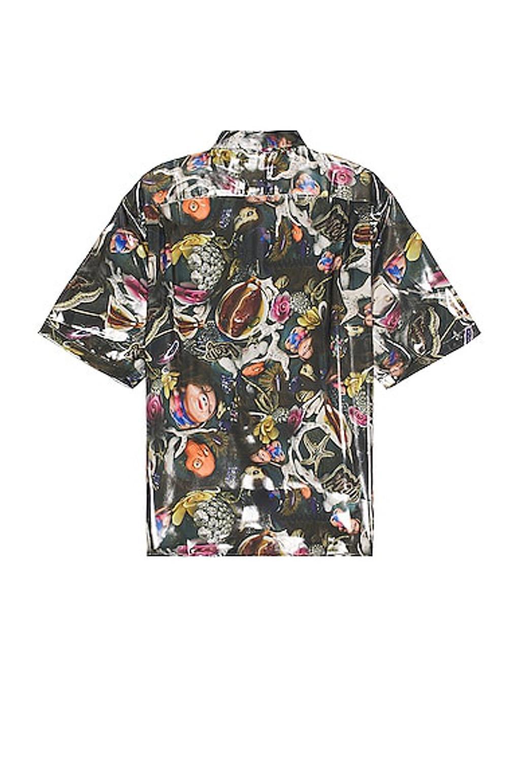 ACNE STUDIOS Short Sleeve Shirt In Multicolor Product Image