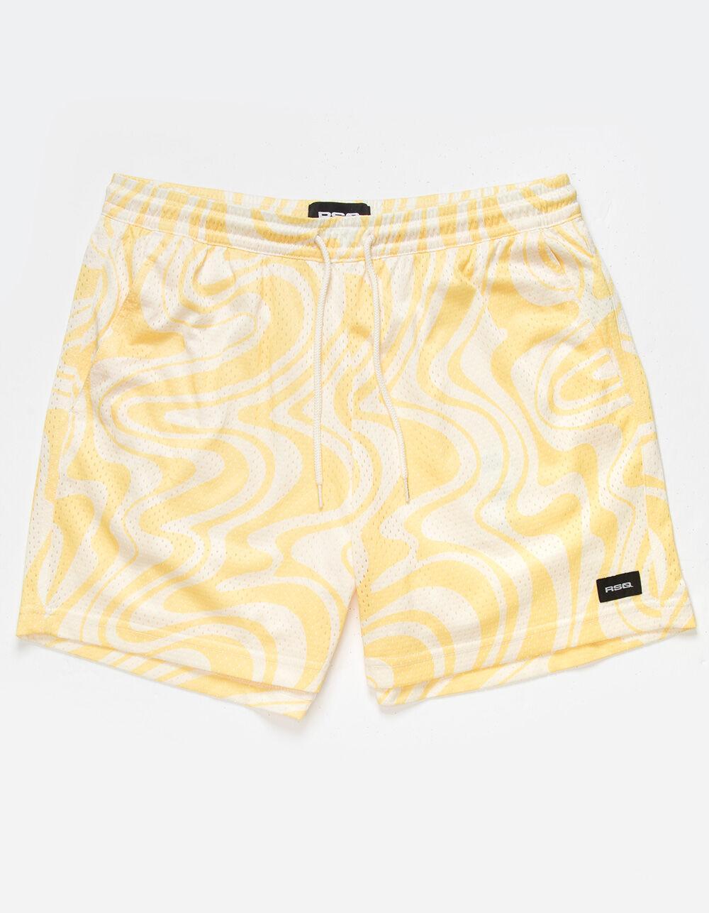 RSQ Mens 6" Mesh Shorts - RED COMBO Product Image