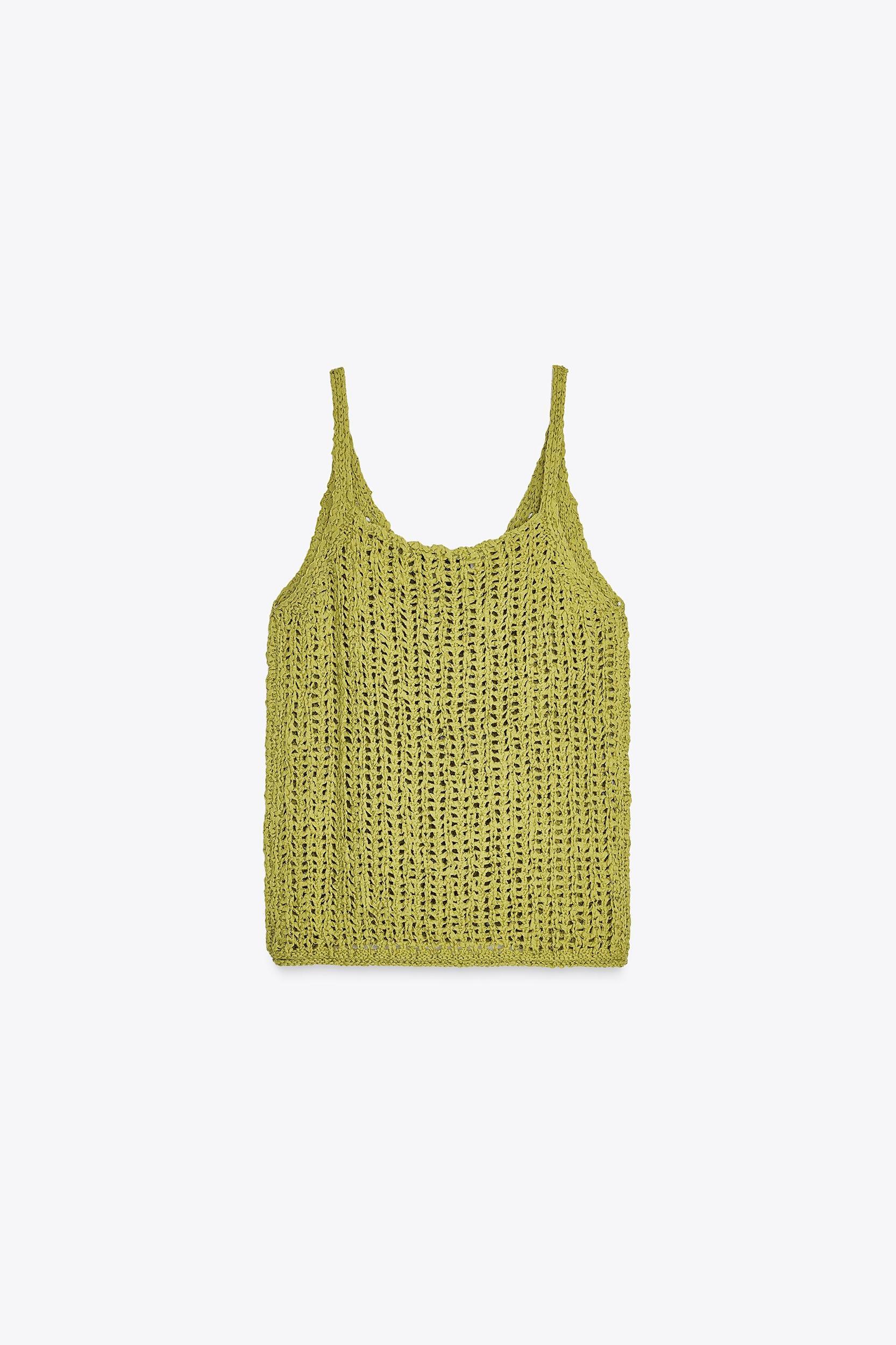 RIBBON KNIT TOP Product Image