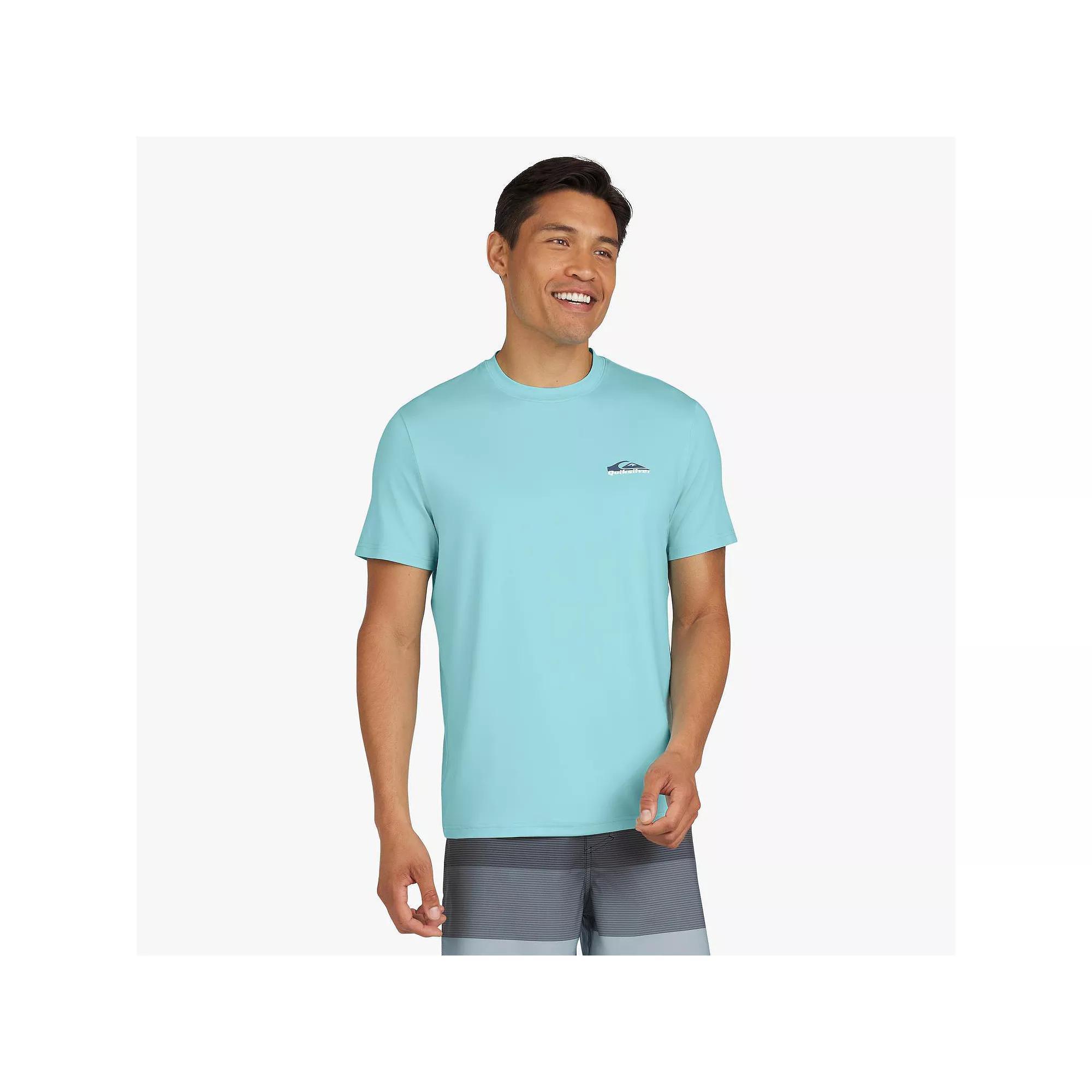 Men's Quiksilver UPF 50 Short Sleeve Surf Tee, Size: XXL, White Product Image