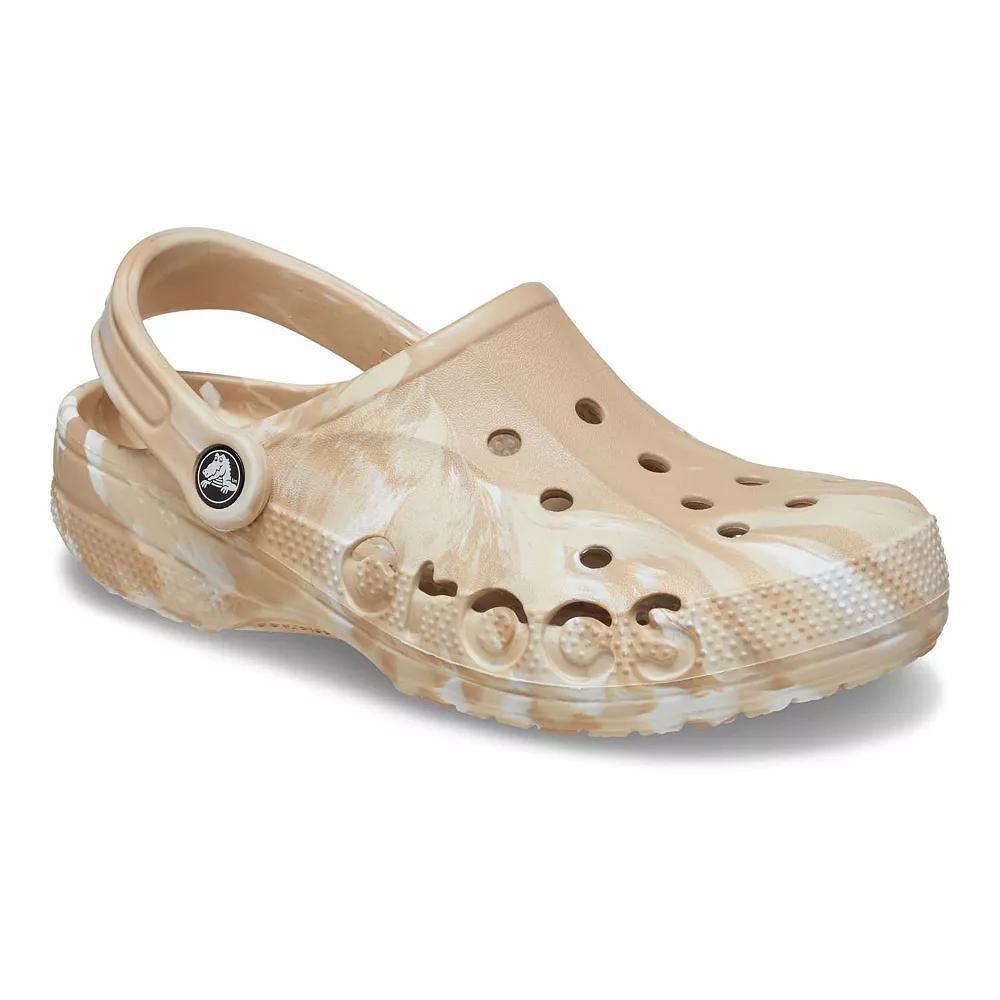 Crocs Baya Marbled Clogs, Men's, Size: M12W14, Chai Team Product Image
