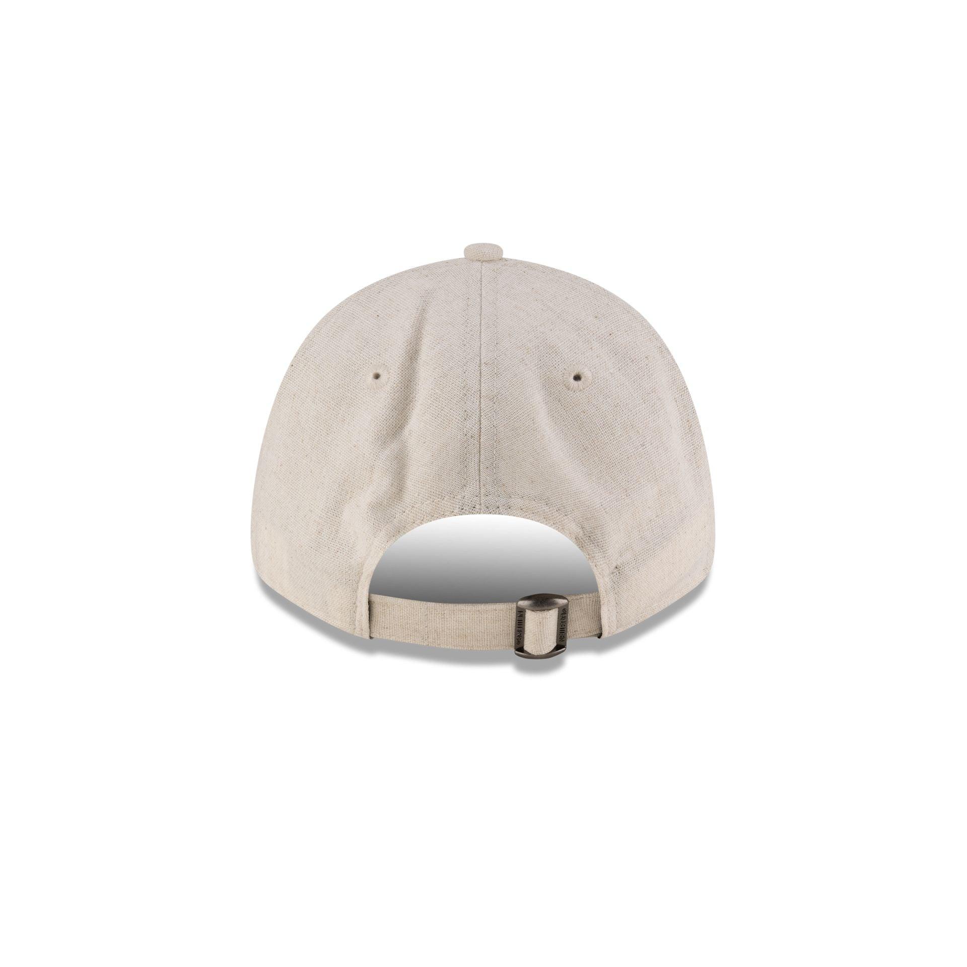 New York Yankees Linen Cream 9FORTY Adjustable Hat Male Product Image