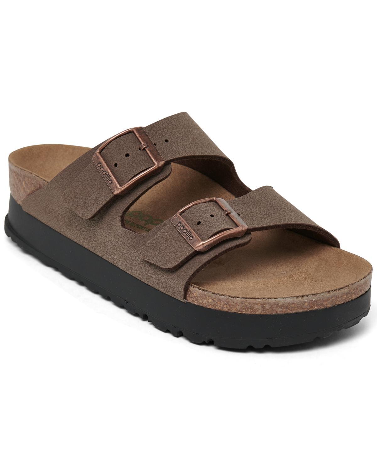 Birkenstock Womens Arizona Platform Flex Double Buckle Sandals Product Image