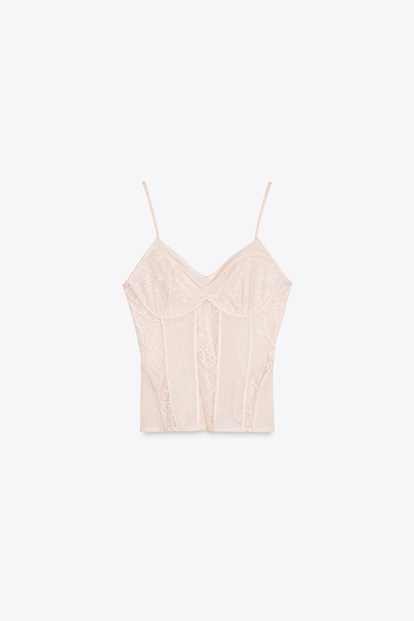 LACE CORSET STYLE TOP Product Image