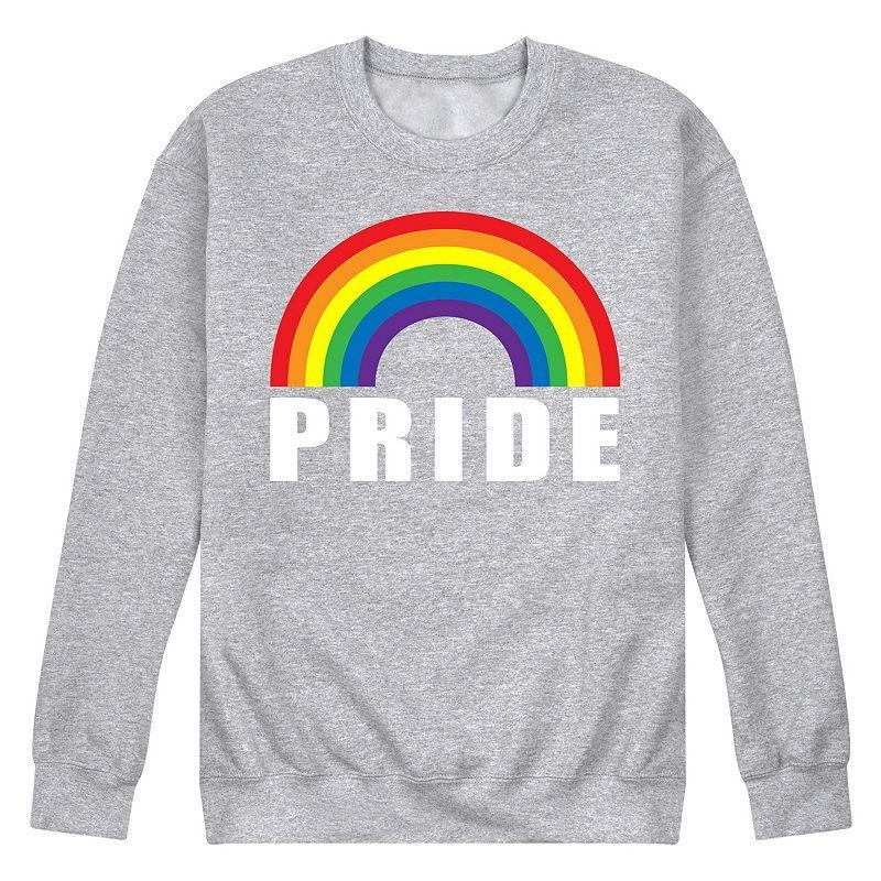 Mens Pride Bow Fleece Sweatshirt Product Image