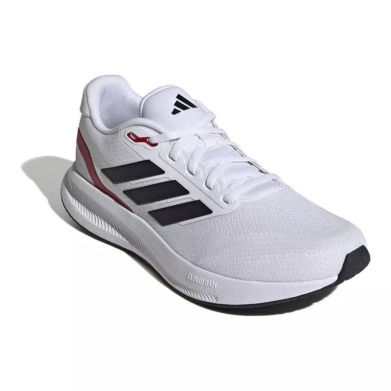 adidas Runfalcon 5 Men's Running Shoes, Size: 14, White Black Red Product Image