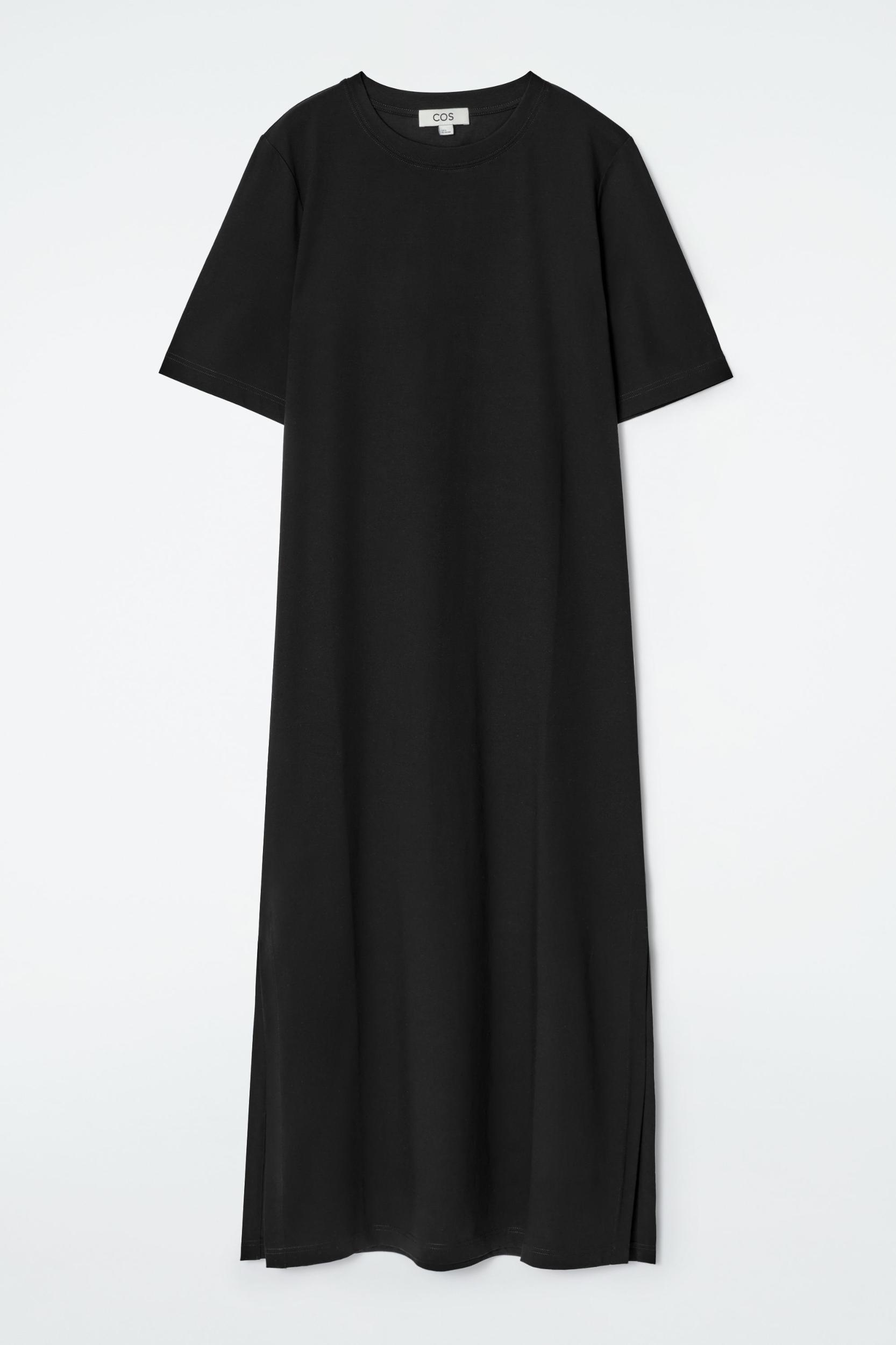 COTTON MIDI TSHIRT DRESS Product Image