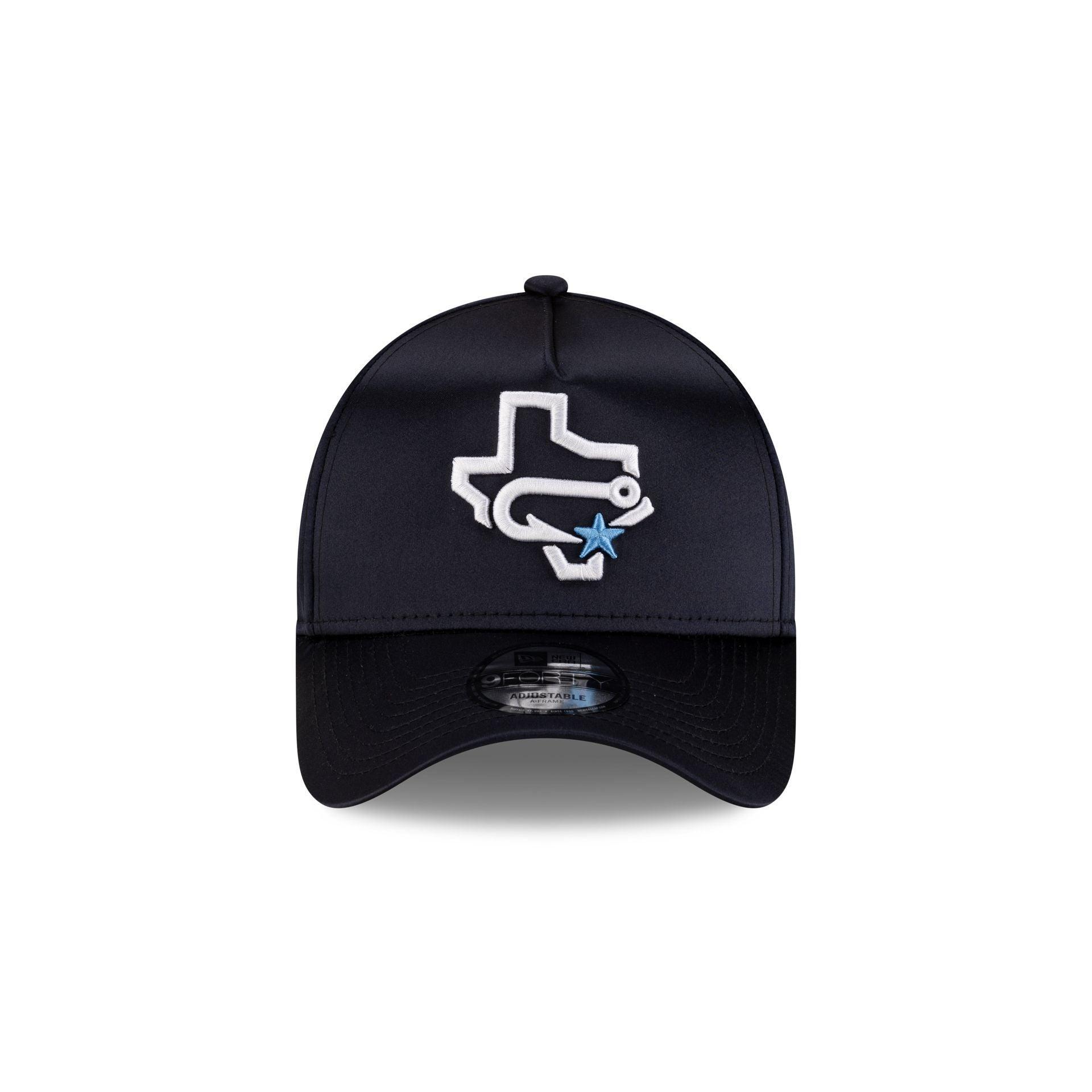 New York or Nowhere x New York Yankees Navy Wordmark 9FORTY A-Frame Snapback Hat Male Product Image