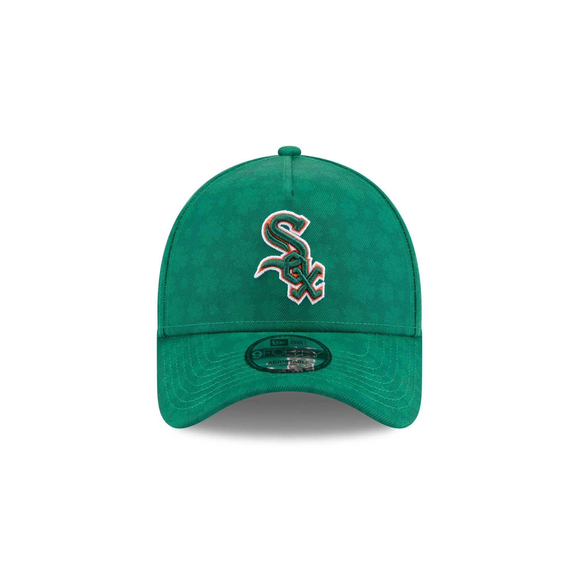 Chicago White Sox St. Patrick's Day 2025 9FORTY A-Frame Snapback Hat Male Product Image