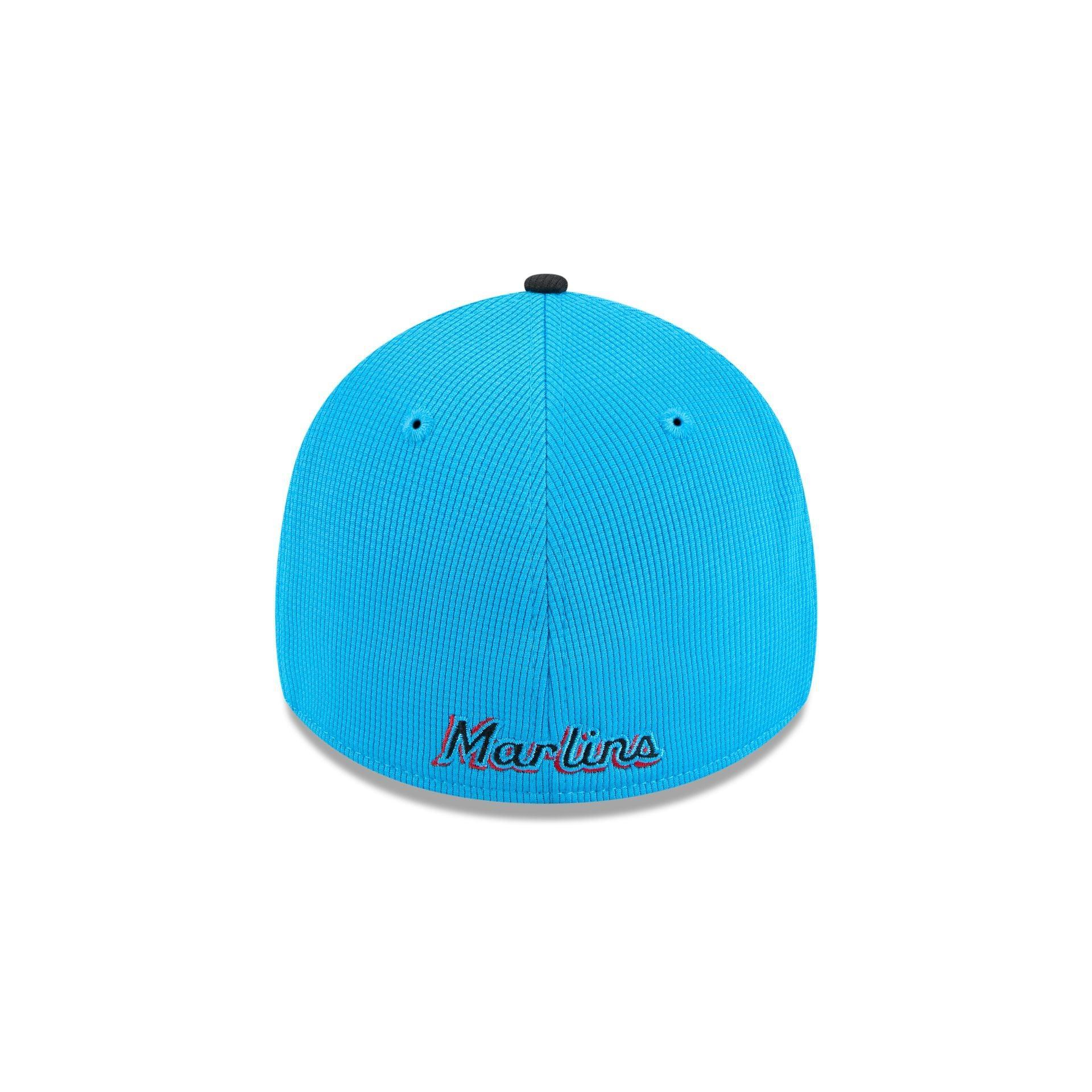 Miami Marlins 2025 Spring Training 39THIRTY Stretch Fit Hat Male Product Image