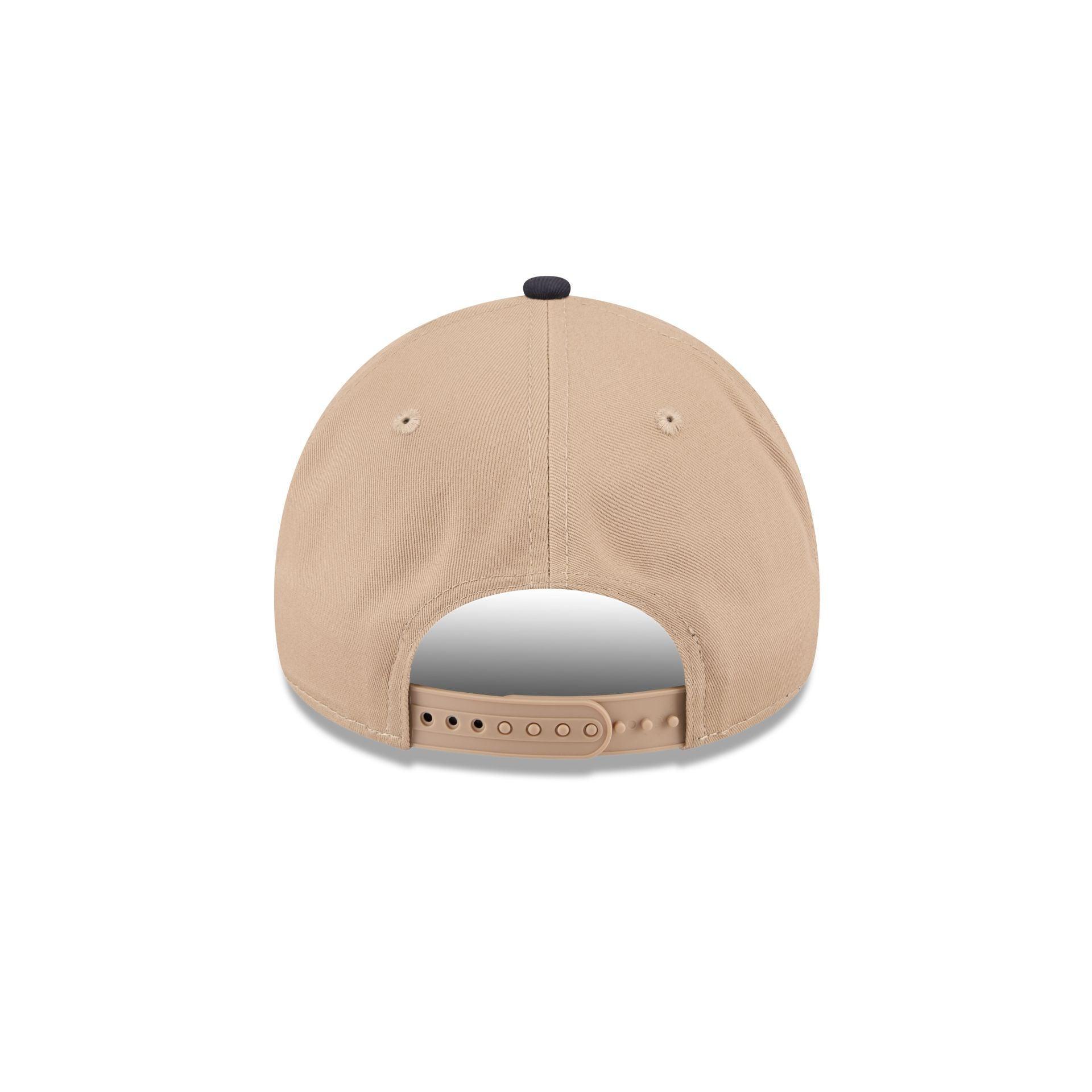 Philadelphia Eagles Beige Khaki 9FORTY A-Frame Snapback Hat Male Product Image
