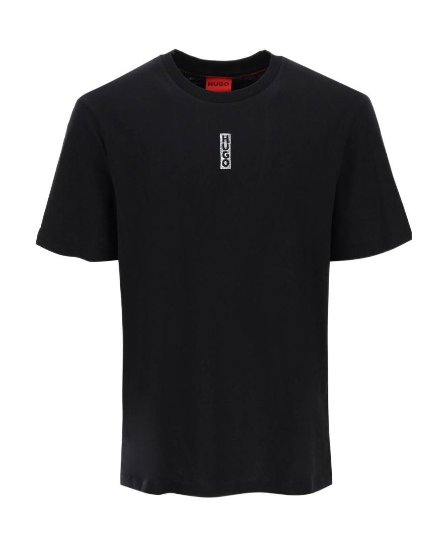 HUGO BOSS Short-sleeved T-shirt In Black Product Image