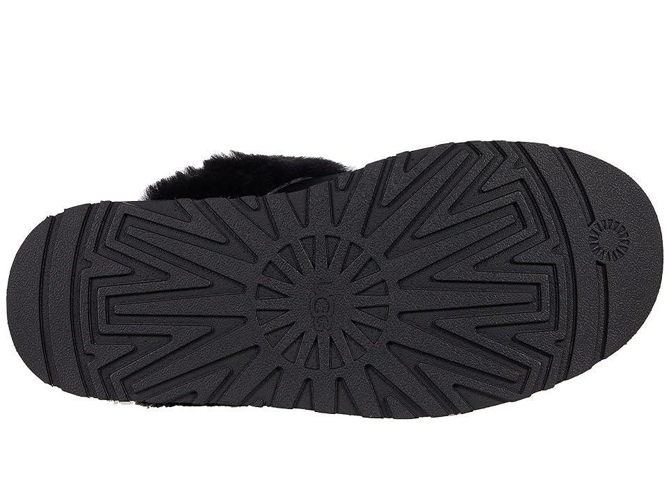 Disquette Suede & Shearling Platform Slippers Product Image