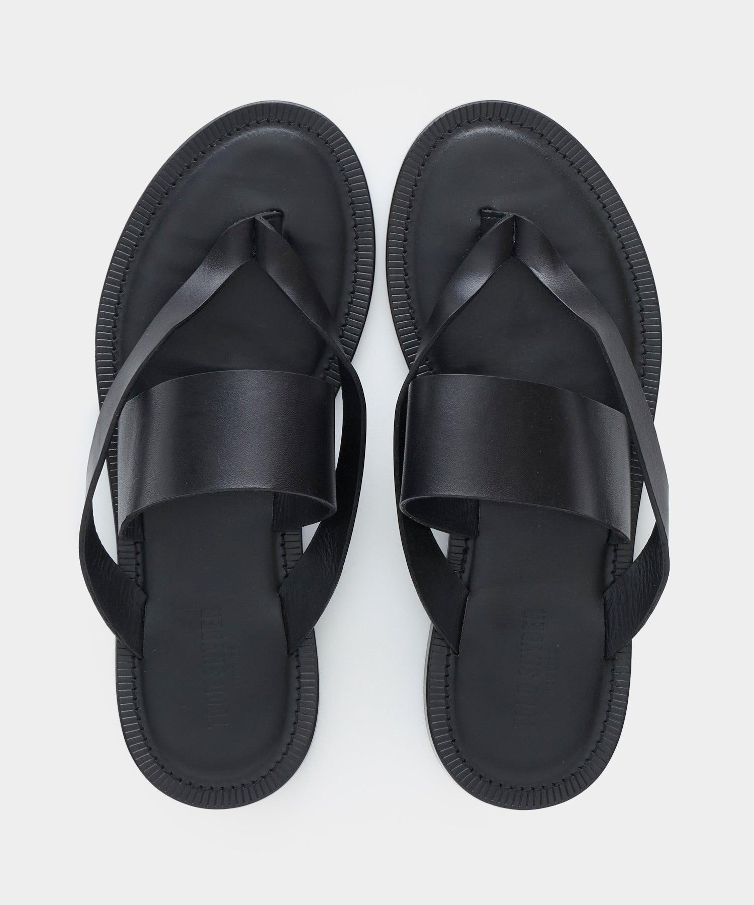 Tuscan Leather Thong Cross Sandal Product Image