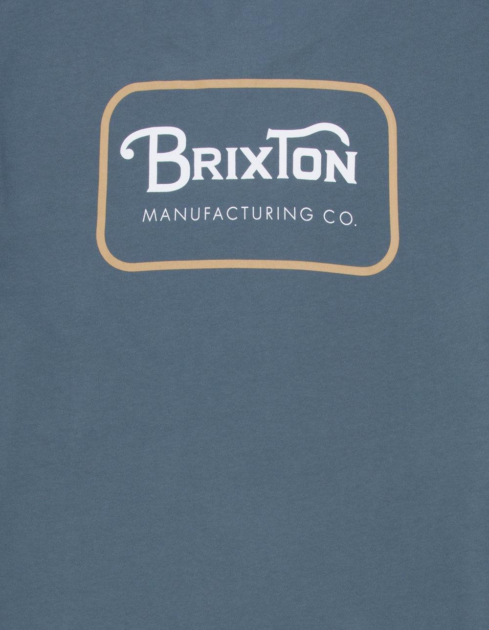 BRIXTON Grade Mens Tee - LIGHT BLUE Product Image