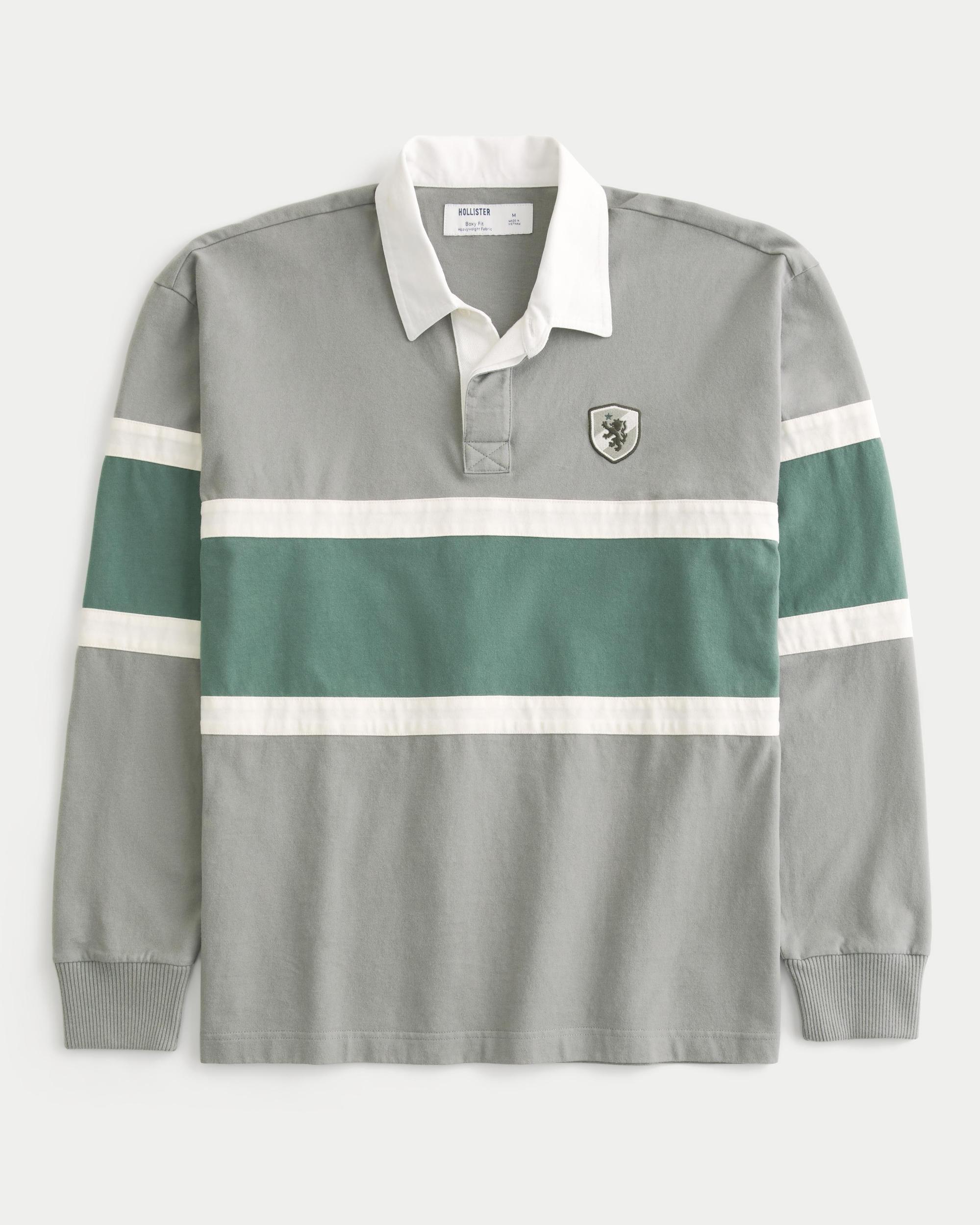 Boxy Heavyweight Rugby Polo Product Image