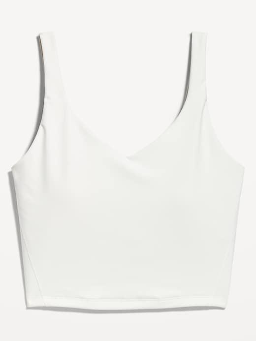 Light Support PowerSoft Ribbed Longline Sports Bra Product Image