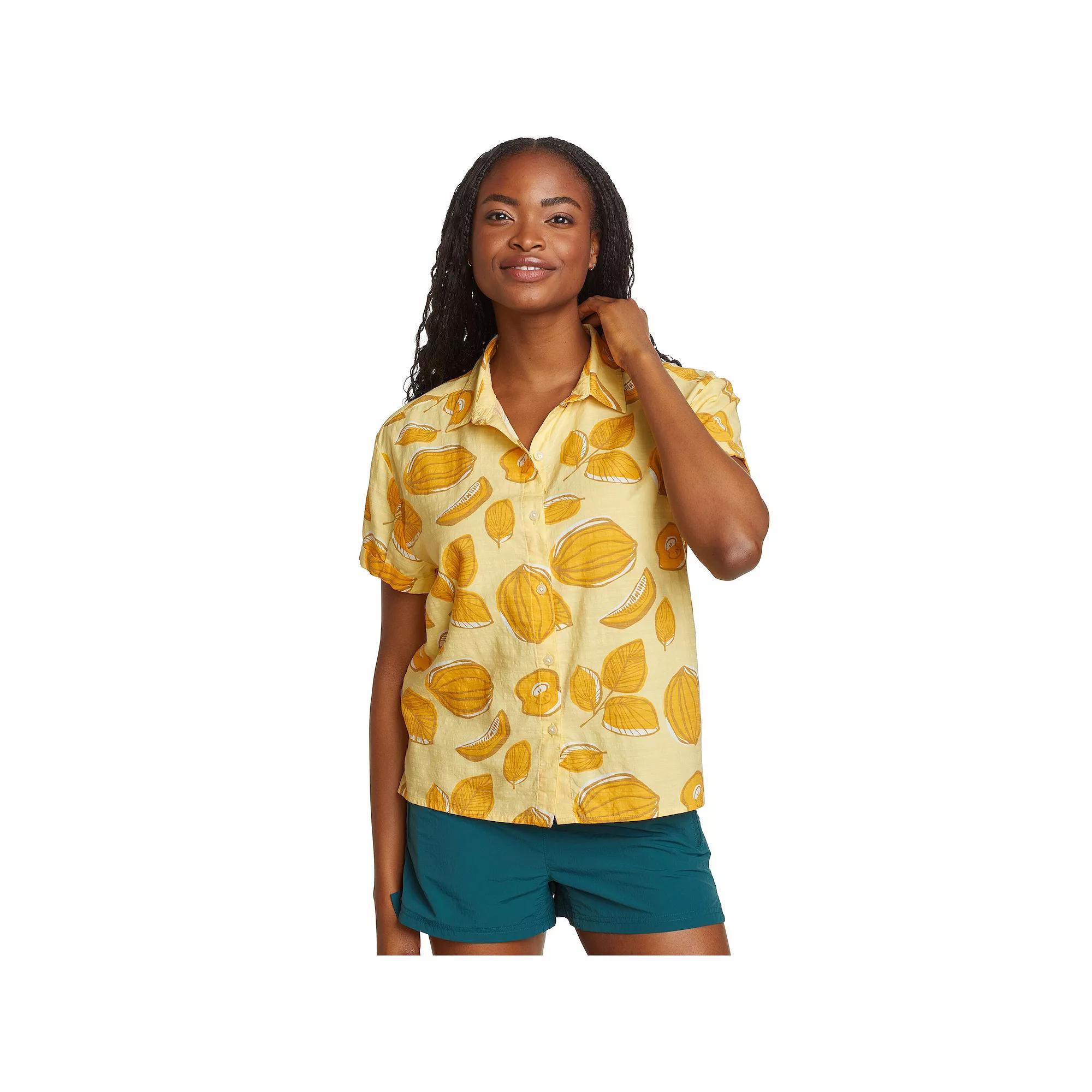 Womens Eddie Bauer Button-Down Baja Shirt Product Image